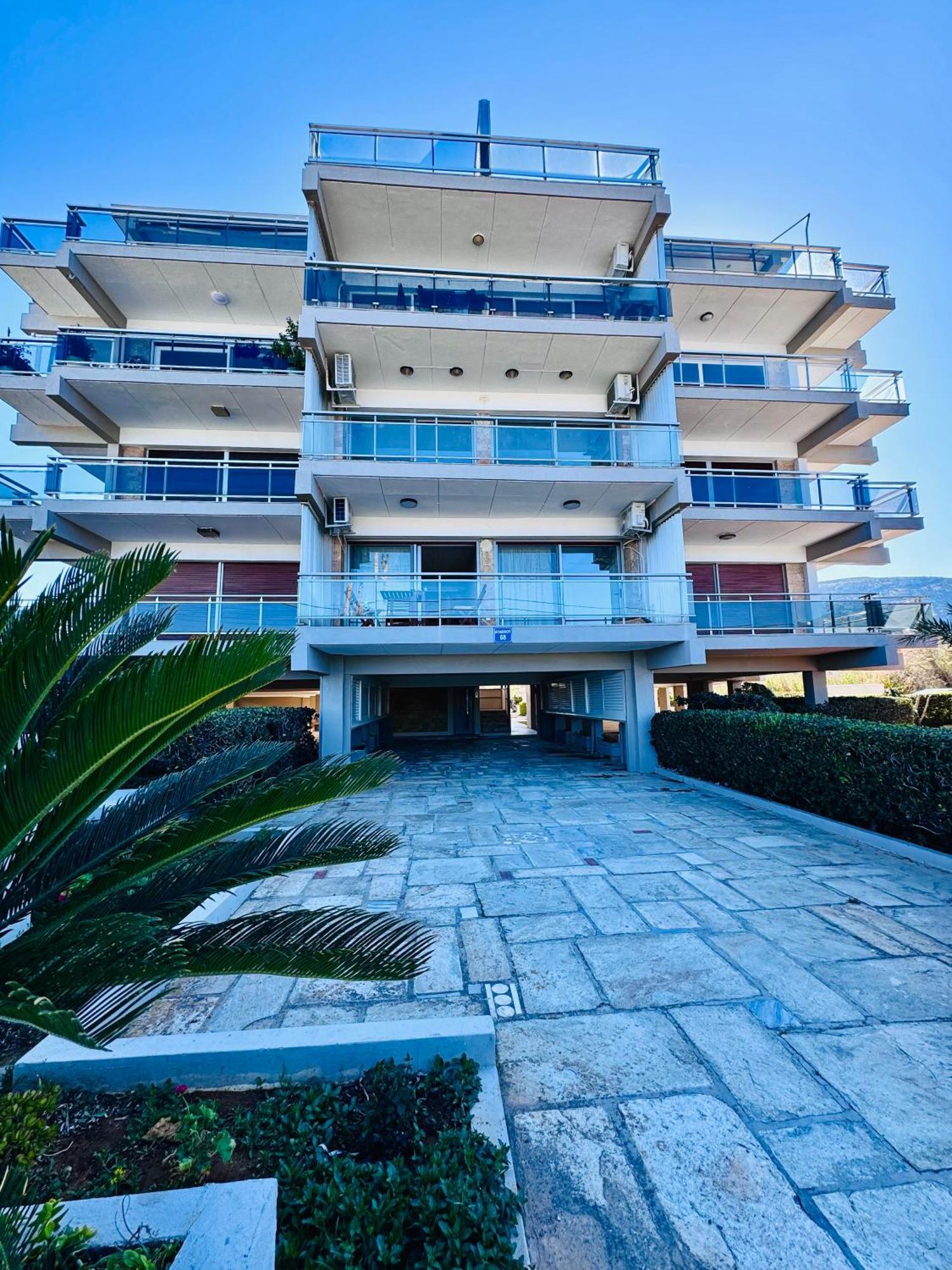 Seashore Happiness Apartments Pórto Ráfti Dış mekan fotoğraf